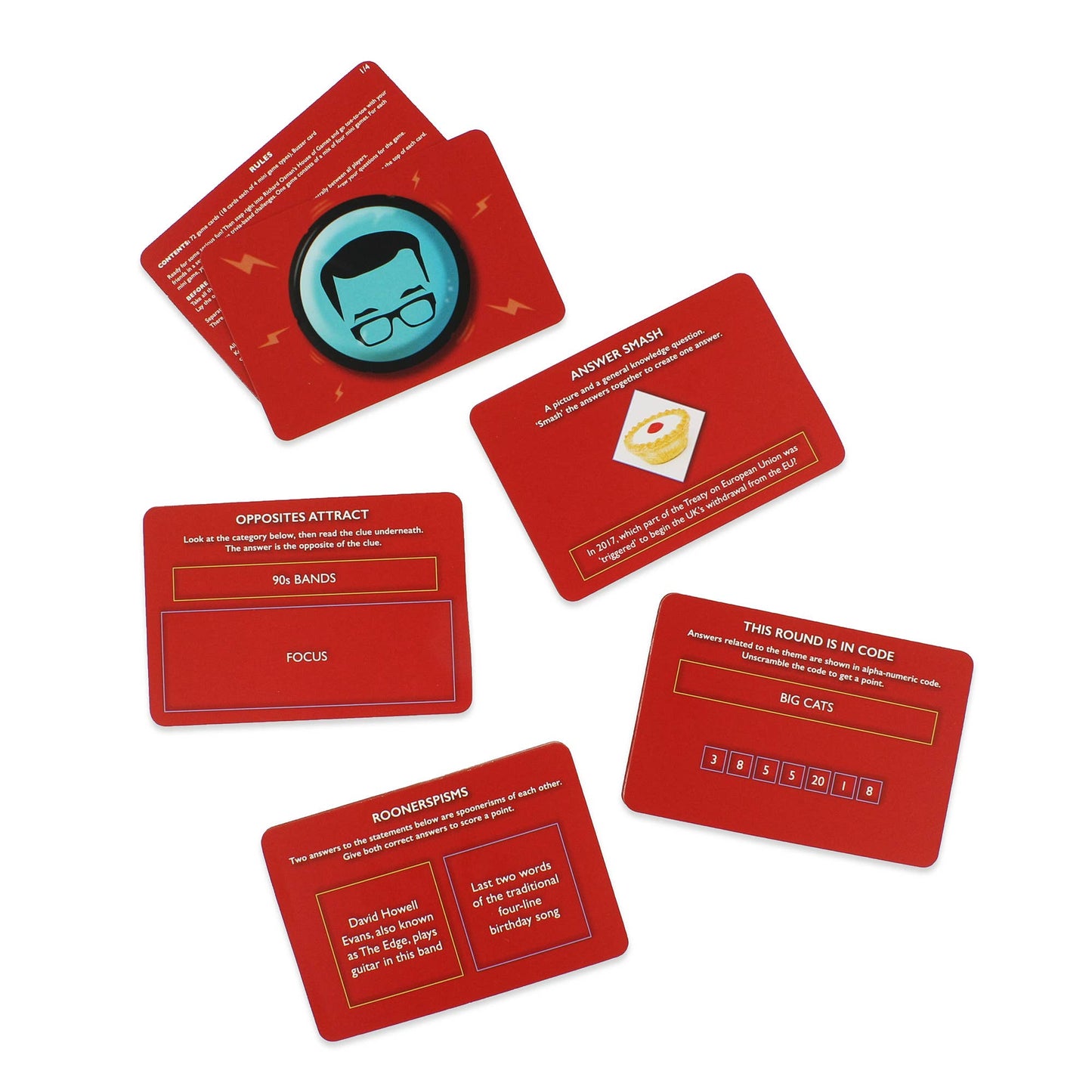 Richard Osman’s House of Cards Card Game