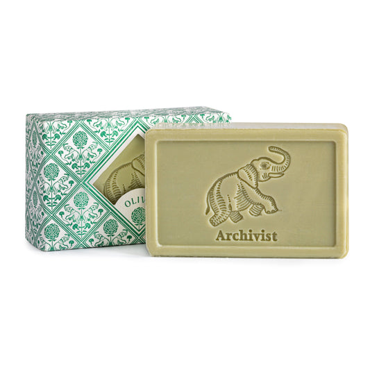 Olive L'Elephant Bath & Body Soap Bar made with Olive Oil