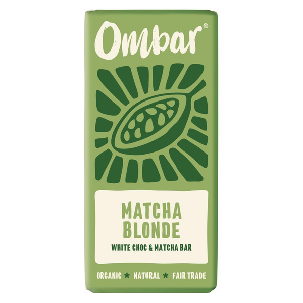 Ombar Matcha Blonde Caramelised White Choco Bar 70g