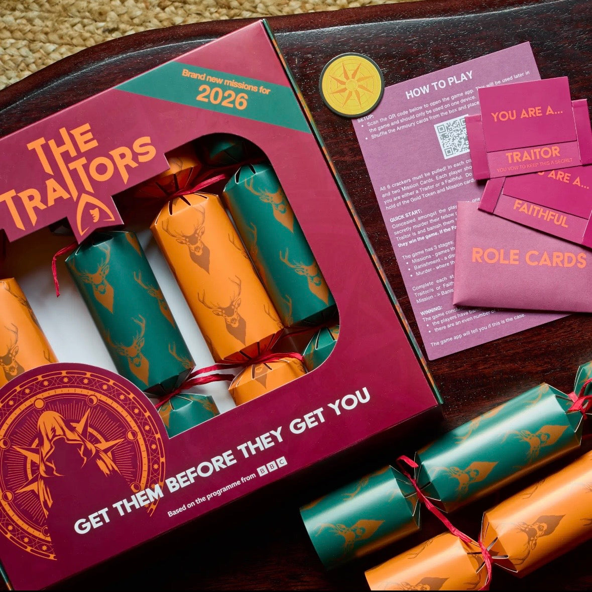 Puzzle Post The Traitors 2026 Christmas Crackers