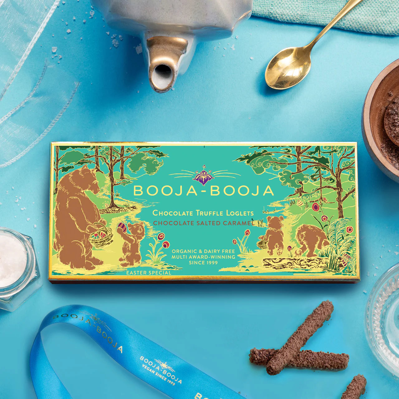 Booja-Booja Organic Chocolate Salted Caramel Truffle Loglets