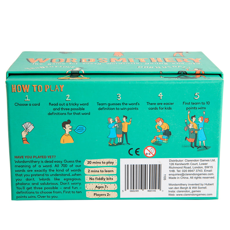 Wordsmithery ~ The Game for Every Wordsmith