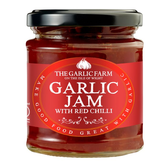 The Garlic Farm Garlic Jam with Red Chilli