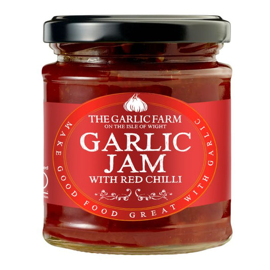 The Garlic Farm Garlic Jam with Red Chilli