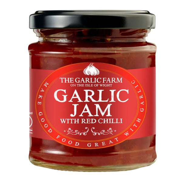 The Garlic Farm Garlic Jam with Red Chilli