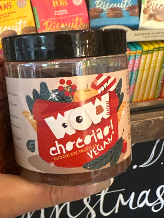 Luxury Cacao Dusted Vegan Chocolate Truffles 130g Gift Jar