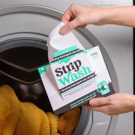 StripWash Laundry Sheets Cotton Fresh Scented Laundry Detergent