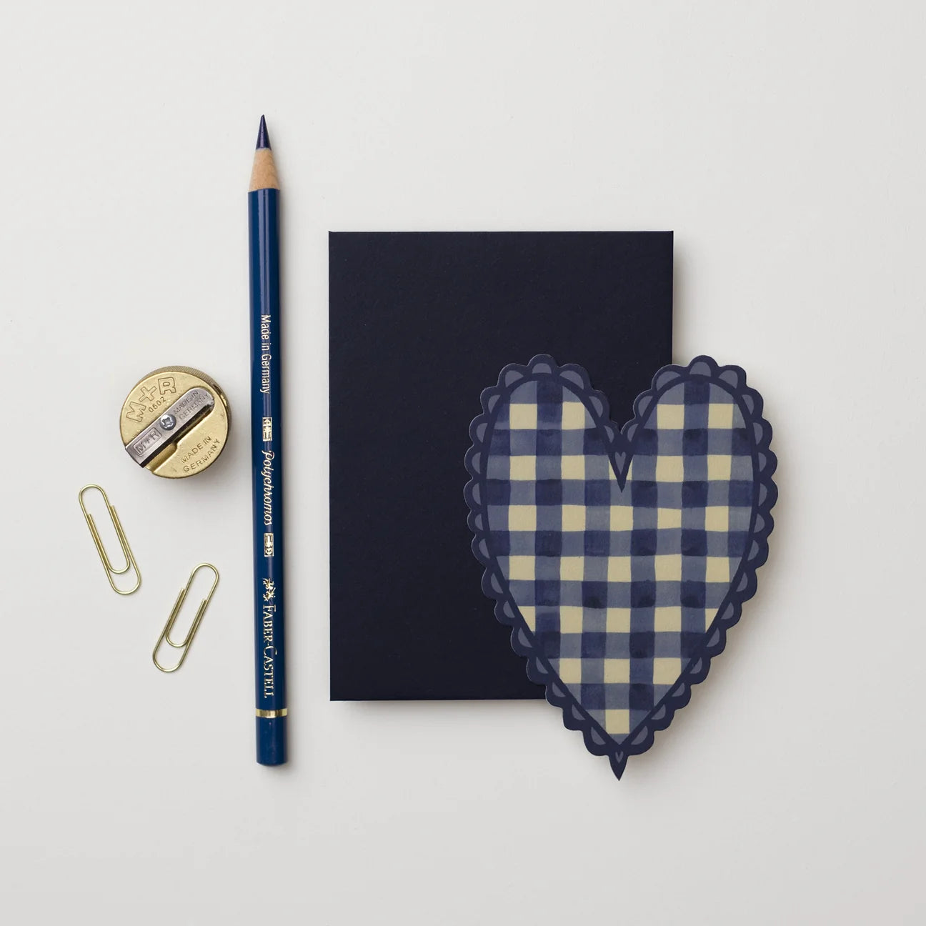 Pink Heart Mini Greeting Card