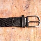 Recycled Woven Belt - Black