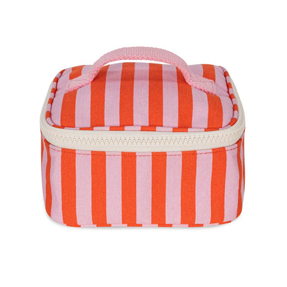 Fluf Mini Zip Cube - Awning Stripe Pink (UK Exclusive)