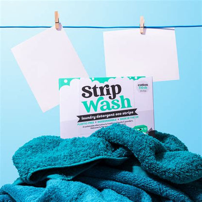 StripWash Laundry Sheets Cotton Fresh Scented Laundry Detergent