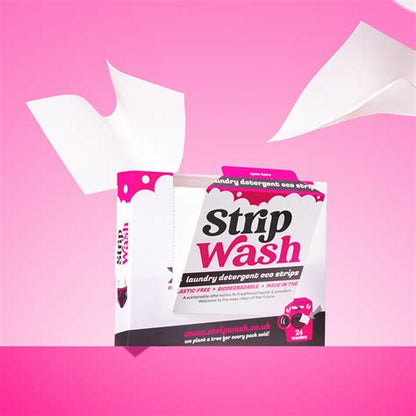 StripWash Laundry Sheets - Scent Free Laundry Detergent
