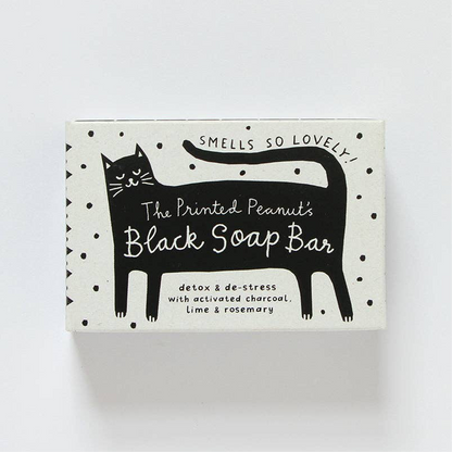 Black Cat Soap Bar for Detox & De-Stress