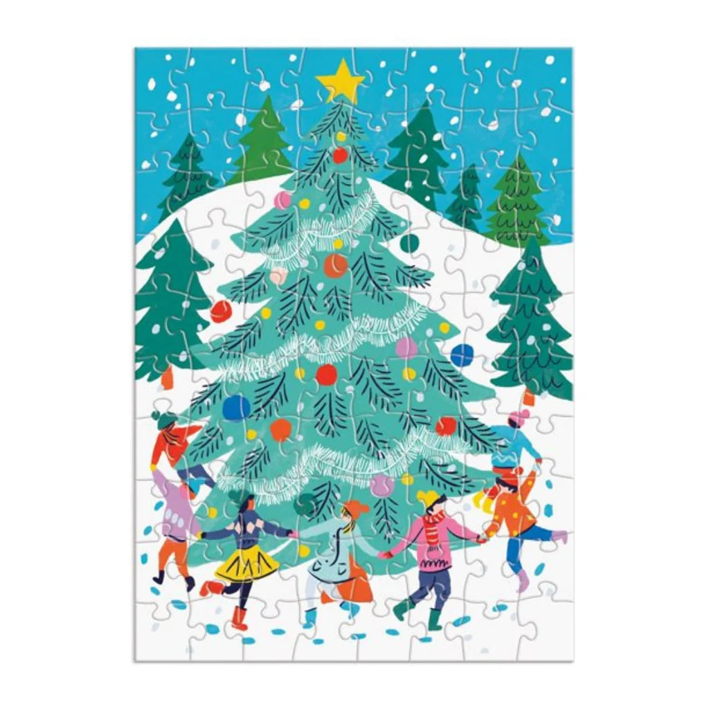 Merry and Bright 12 Days of Christmas Advent Puzzle Calendar by Louise Cunningham