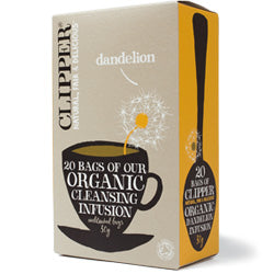 Clipper Organic & Fairtrade Dandelion Infusion – 20 Plastic Free Tea Bags