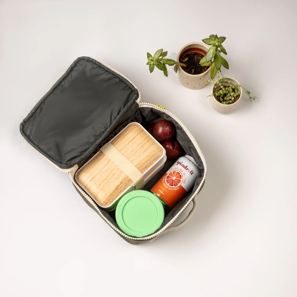 Fluf Square Lunch Cube - Classic Navy