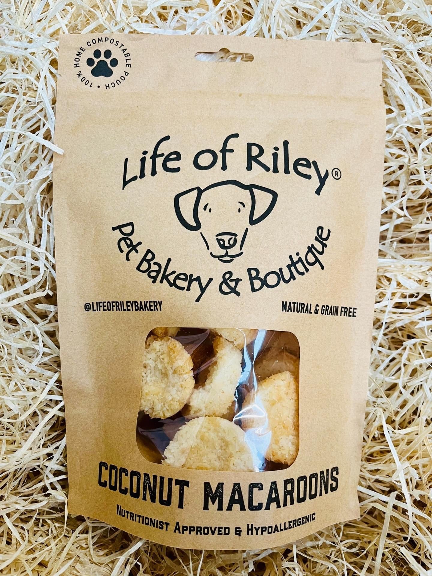 Life of Riley Coconut Macaroons Dog Treats