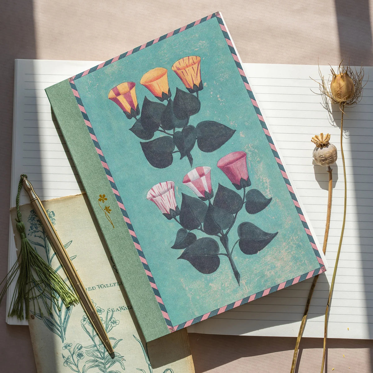 Festival of Flowers A5 Lay Flat Journal