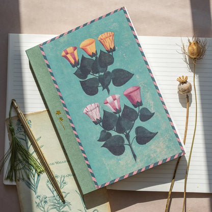Festival of Flowers A5 Lay Flat Journal