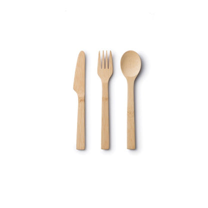 Bamboo and Cork Utensil Travel Set