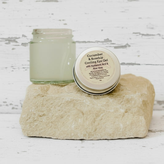 Cucumber & Rosehip Cooling Eye Gel with Hyaluronic Acid