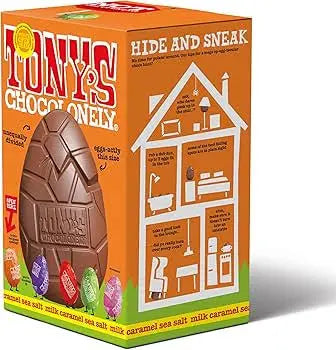 Tony's Chocolonely
Milk Caramel Sea Salt Chocolate Easter Egg