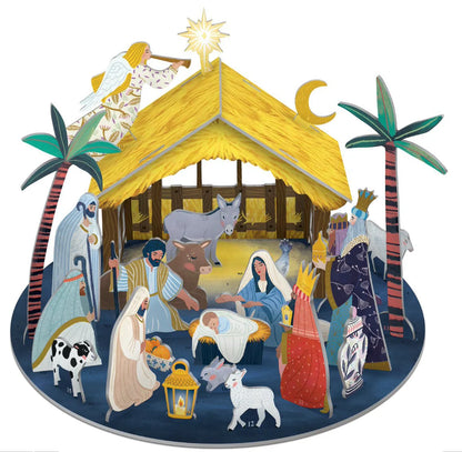 Away In A Manger Pop & Slot 3D Advent Calendar