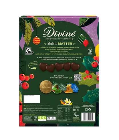 Divine Chocolate Fairtrade Dark Chocolate Advent Calendar