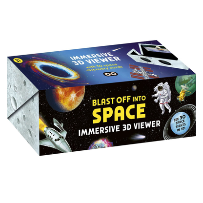 Blast Off Into Space Immersive 3D Viewer