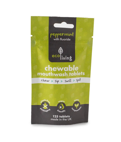 EcoLiving Mouthwash Tablets - Chewable