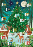 Forest Advent Card