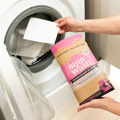 StripWash Laundry Sheets - Scent Free Laundry Detergent
