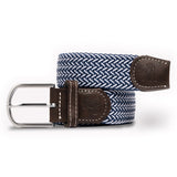 Recycled Woven Belt - Navy Fine Weave