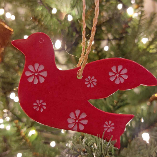 Soapstone Dove Decoration