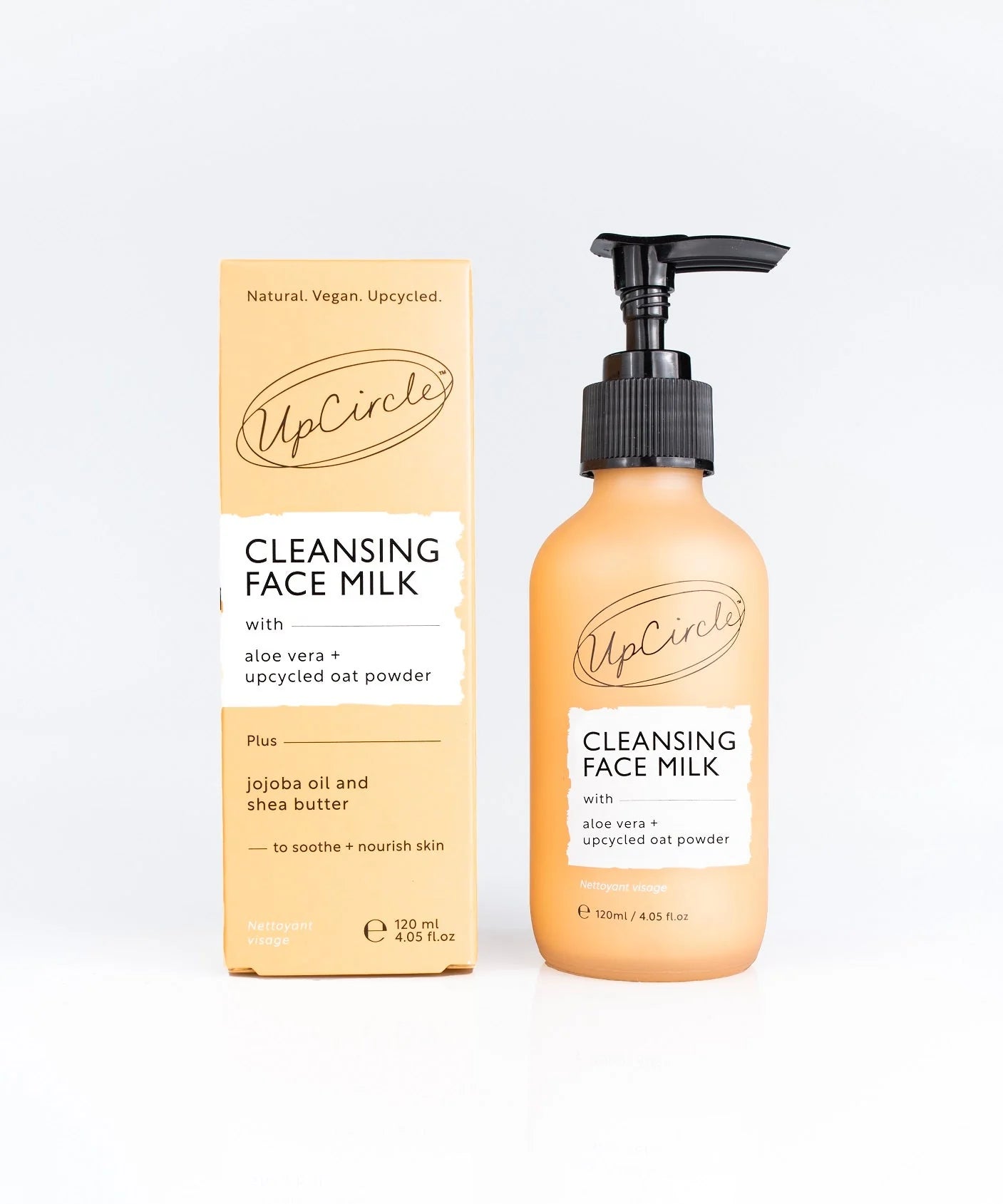 UpCircle Cleansing Face Milk with Aloe Vera + Oat 120ml
