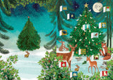 Forest Advent Card