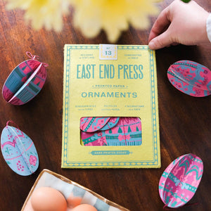 Easter Egg Paper Ornaments