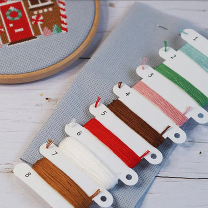 Gingerbread Cottage Cross Stitch Kit