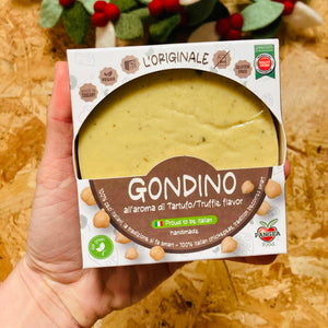 Gondino Italian Vegan Hard Style Cheese with Truffle