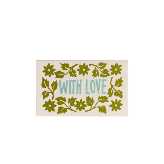 Pack of Leaves and Stars Gift Cards Green + Turquoise