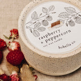 Raspberry & Peppercorn Soy Wax Candle