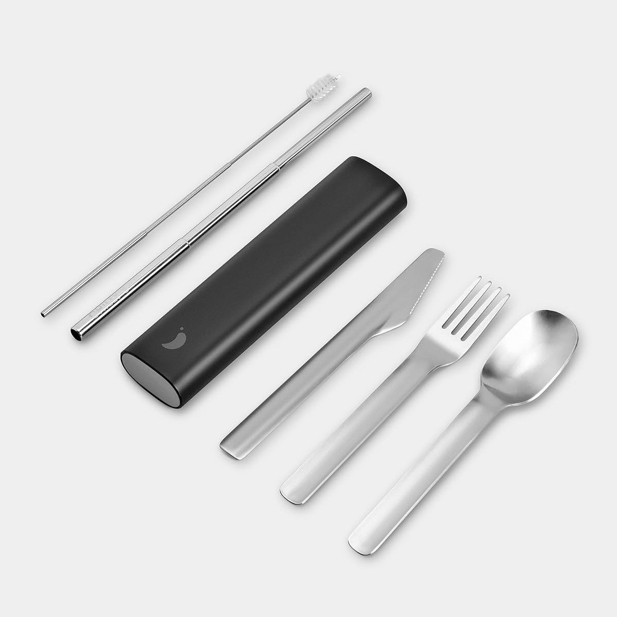 Chilly’s Stainless Steel Cutlery Set - Abyss Black