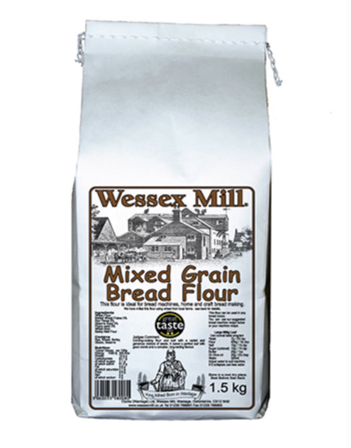 Mixed Grain Bread Flour - Wessex Mill 1.5Kg - SW Coast Refills 