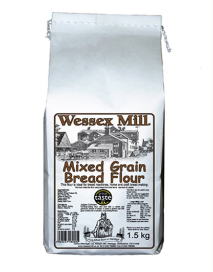 Mixed Grain Bread Flour - Wessex Mill 1.5Kg - SW Coast Refills 