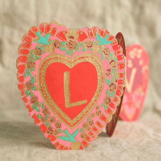 LOVE Concertina Greeting Card