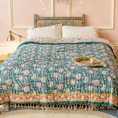 Blockprint Reversible Quilt