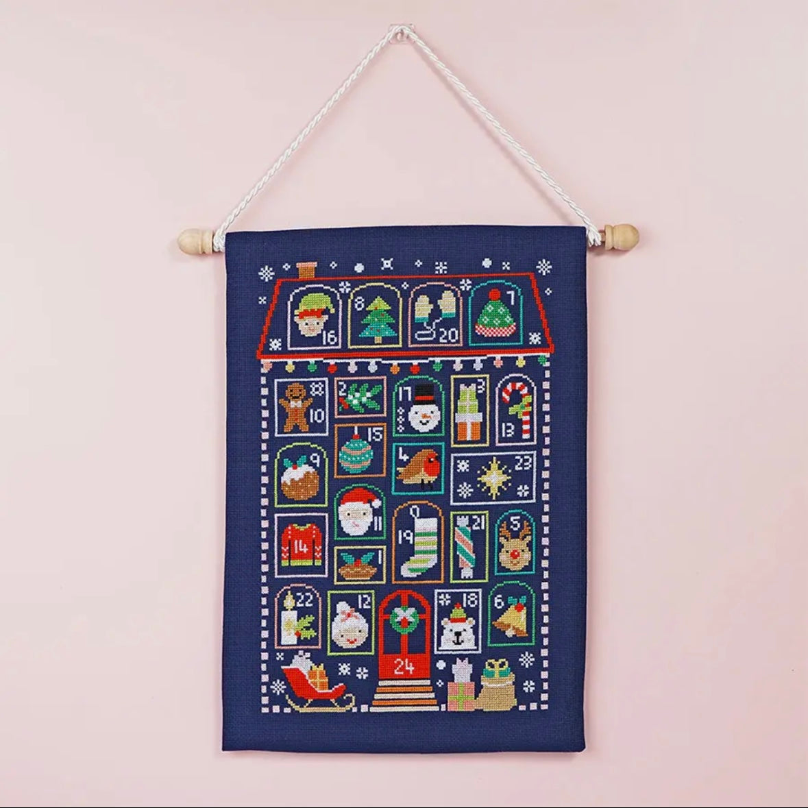 Stitch Into Christmas - Advent Calendar Cross Stitch Kit