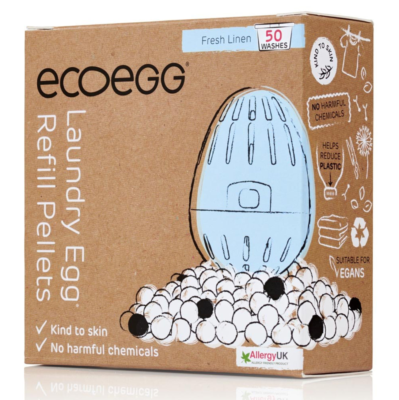 Ecoegg Laundry Egg Refill - Fresh Linen