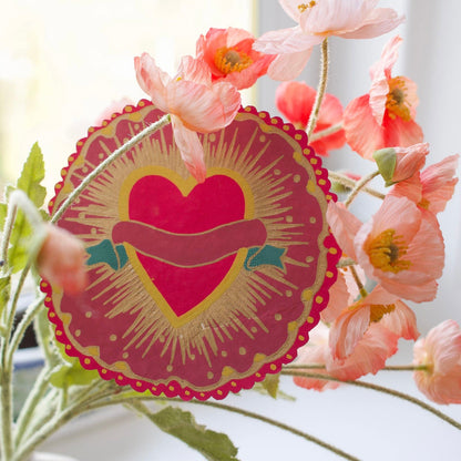 Ribbon Heart Greeting Card