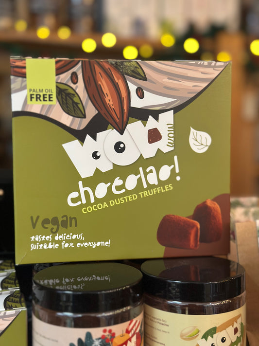 Wow Chocolao! Vegan Cocoa Dusted Luxury French Chocolate Truffles